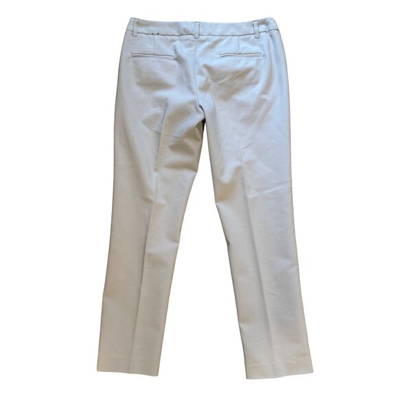 Size 6 Amanda + Chelsea Contemporary Fit Narrow Leg Grey Ankle Pants w/Pockets - Picture 2 of 6